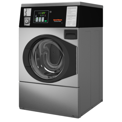 Go laundry store Huebsch machine